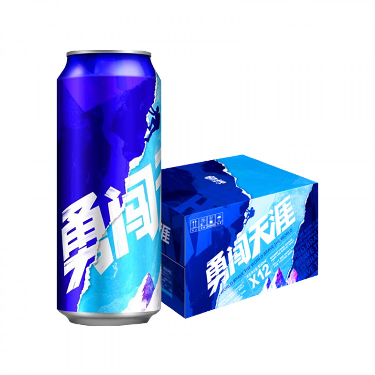 雪花啤酒勇闯天涯500ml*12听整箱装