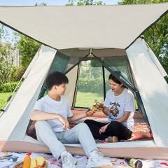 尚烤佳(Suncojia)户外帐篷 露营帐篷 大空间天幕帐篷 全自动速 露营装备 3-4